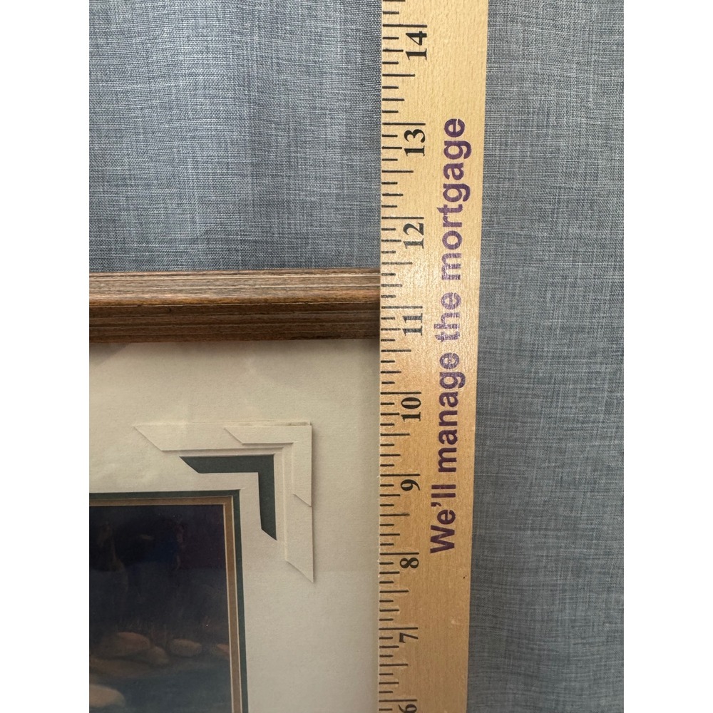 Karren Amaro Always Be Happy Native American Signed Print 176/500 Framed 1989 - Picture 7 of 10